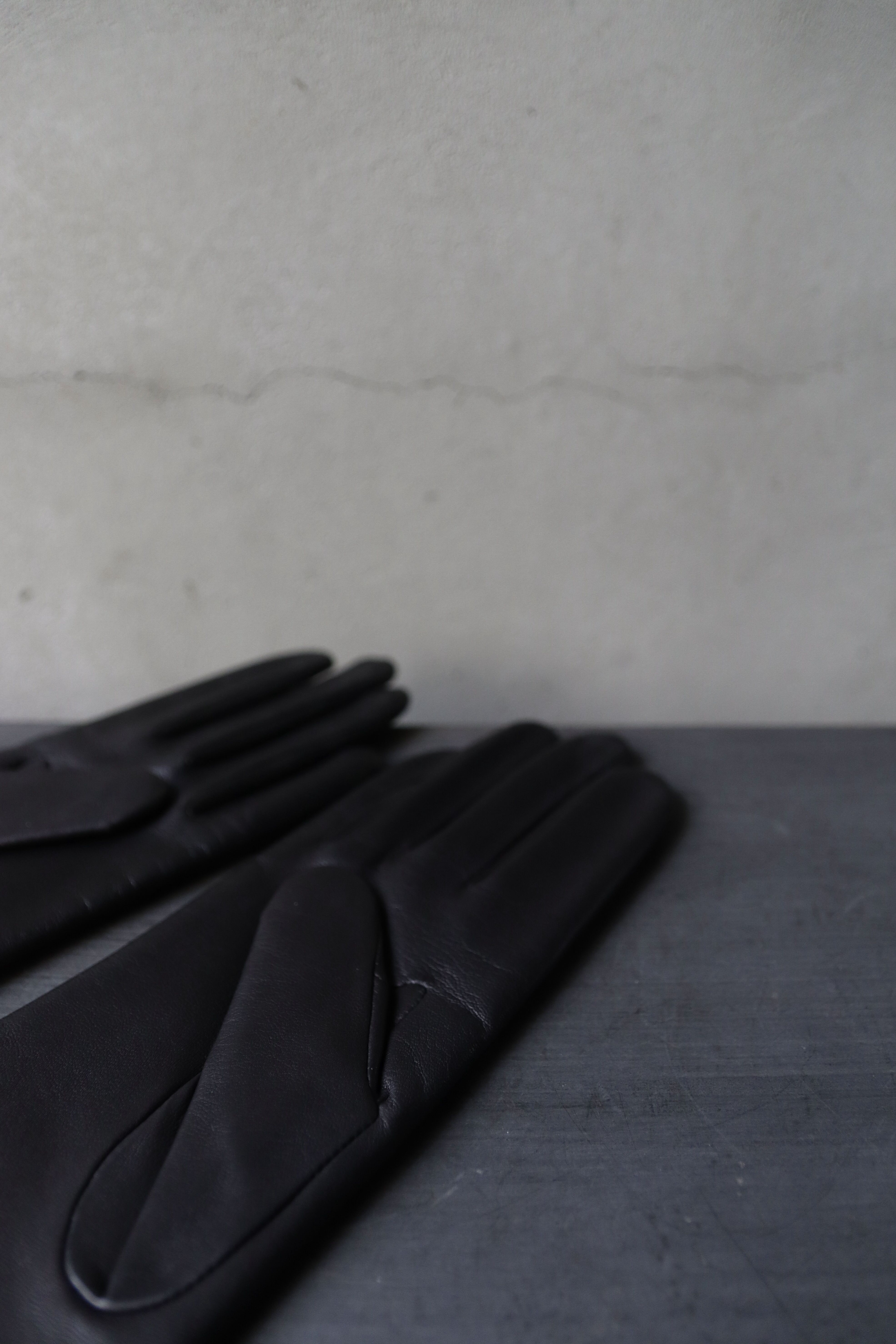 AGNELLE アニュエル / Lamb skin Leather gloves 革手袋 /