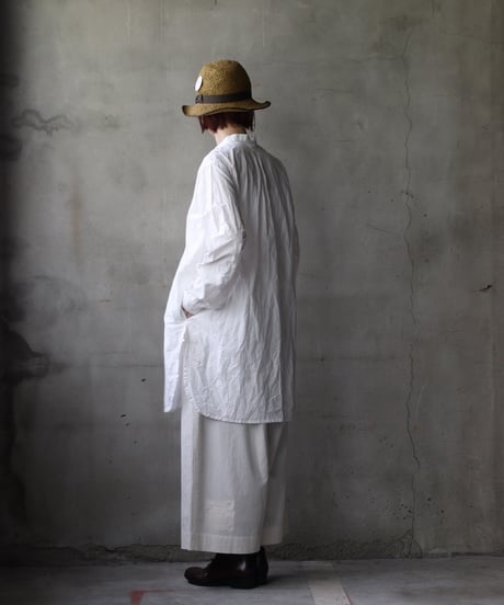 cavane キャヴァネ / Chemise Maison With Col Cotton/Linenプルオーバーシャツ / ca-25052