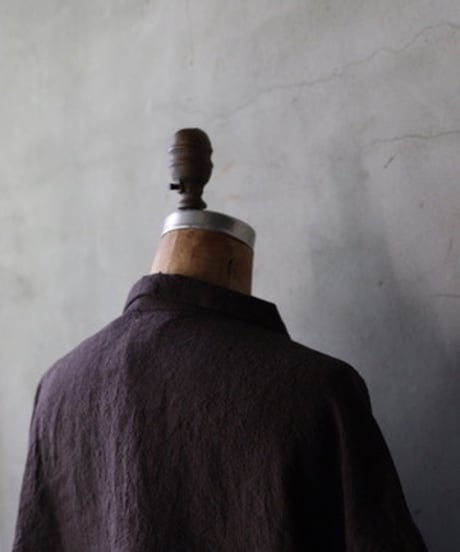 BIEK VERSTAPPEN ビーク フェルスタッペン / SHIRT OVERSIZED SMALL STRIPESオーバーシャツ / Bie-25022(TO17-M)