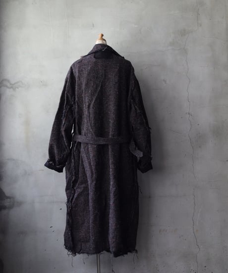 KLASICA クラシカ / Cut off Hem Blend Gown Coat" HM-C " / kl-25032