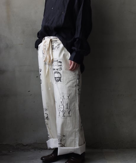 ALEKSANDR MANAMISアレクサンダーマナミ/ HANDDOWN 7/8 SHIRT シャツ / am-26013