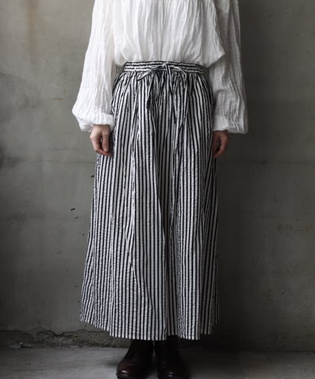 cavane キャヴァネ / Gatehered Petti Skirt Cotton100スカート/ ca-26052
