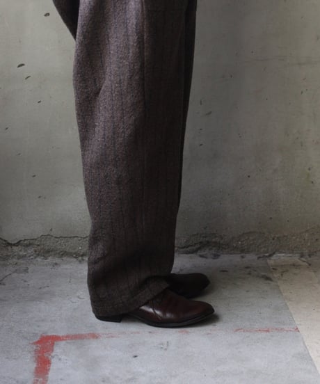 cavane キャヴァネ / Over-pants with suspender wool100パンツ / ca-25161