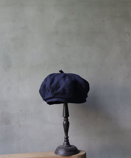 Au Vrai Chicオーブライシック / BERET IRELAND LINEN帽子 / Au-25001