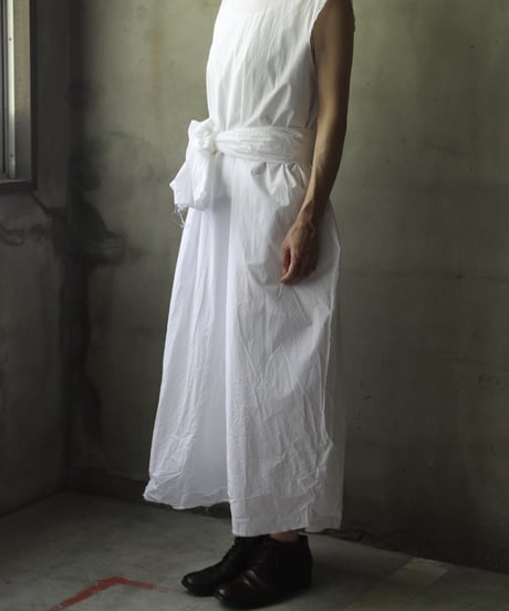 SCHA シャー/ Round Neck Sleeveless  Dress Medium "12B-OE" / Sc-24010 (Art#1665)