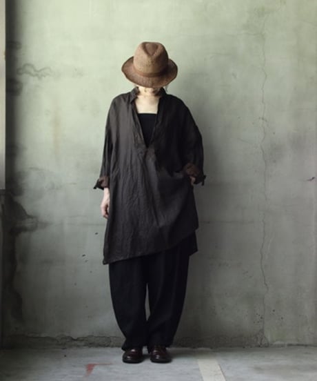 KLASICA クラシカ / Neo Collar P/O Shirts "SH-045"-BGシャツ / kl-25002