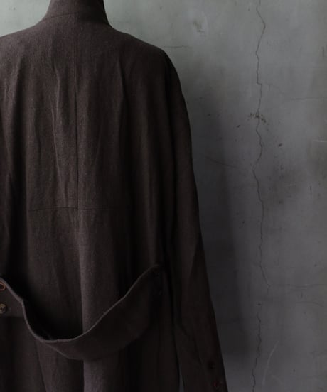 ALEKSANDR MANAMISアレクサンダーマナミ/ DOUBLE BREASTED COAT - VINTAGE WRENコート/ am-25016
