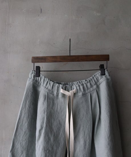der antagonist デ アンタゴニスト / Wide Sailor Pants linen100パンツ/ P22HBLCE25/26