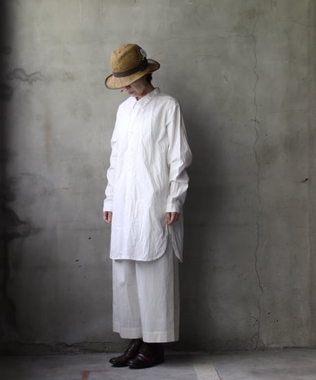 cavane キャヴァネ / Chemise Maison With Col Cotton/Linenプルオーバーシャツ / ca-25052