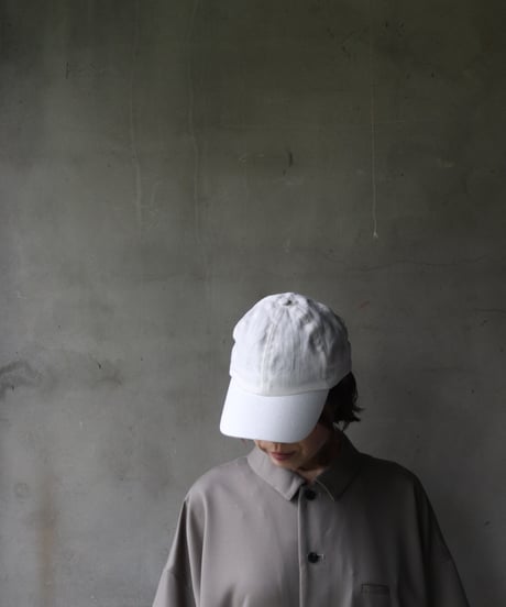 Au Vrai Chicオーブライシック / FOLD BRIM BASE LINEN CAP帽子 / Au-24002