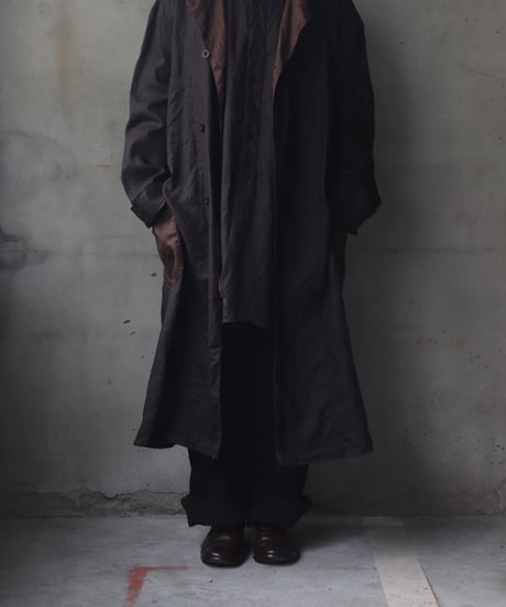 KLASICA クラシカ / Old Crazy Patterned Work Coat " FIG 1" コート / kl-25001