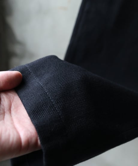 klauseクロイゼ / Shetland Wool C/W Loose Fitting Tapered Wide 2 / kla-25043