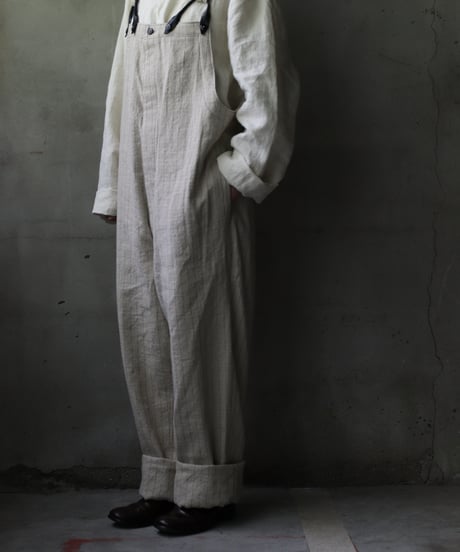 klauseクロイゼ / Overalls C/L Stripeオーバーオール/ kla-25006