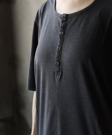 daubドーブ / HENLEY NECK T-SHIRT CENTRAL SEAM Tシャツ / da-25010