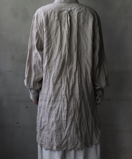 cavane キャヴァネ / Chemise Maison With Col Linenプルオーバーシャツ / ca-25054
