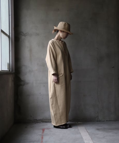 NATIVE VILLAGE/ layer gauzeオールインワン  / na-21003