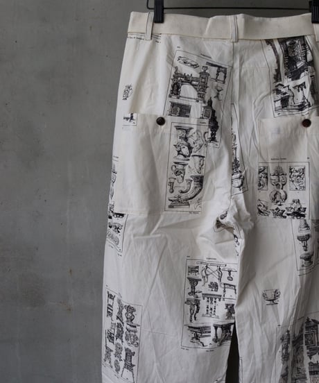 ALEKSANDR MANAMISアレクサンダーマナミ/ LES CREATURES SUMMER PANTトラウザーズ / am-25009