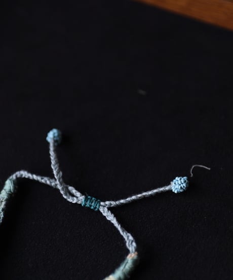 Antonia Rossi (Antomoon)/ Embroidered bracelets in vintage silkブレスレット / An-25016