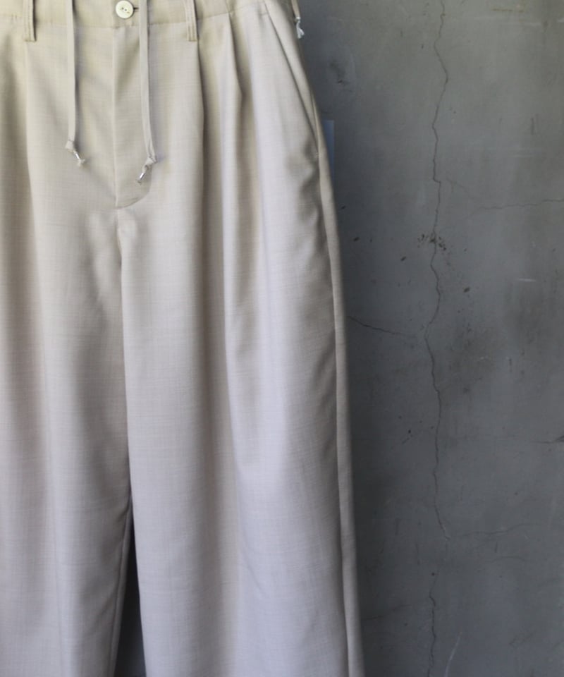 Dulcamara ドゥルカマラ /よそいきシンプル2タックワイドPT UNISEX