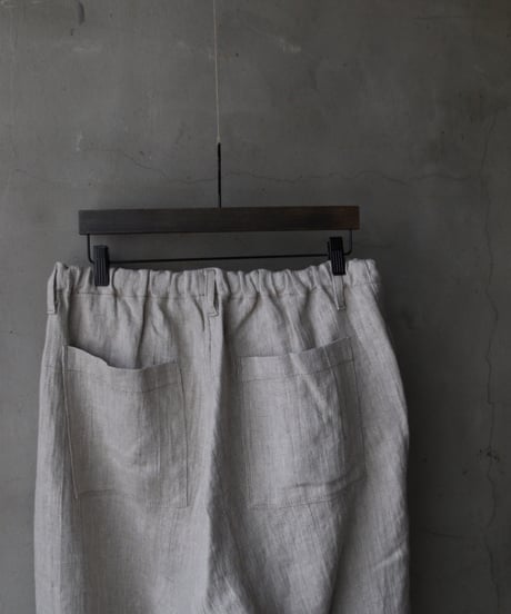 klauseクロイゼ / Belarus Linen綾織/中厚手Loose Fitting Tapered Wide 2 / kla-26006