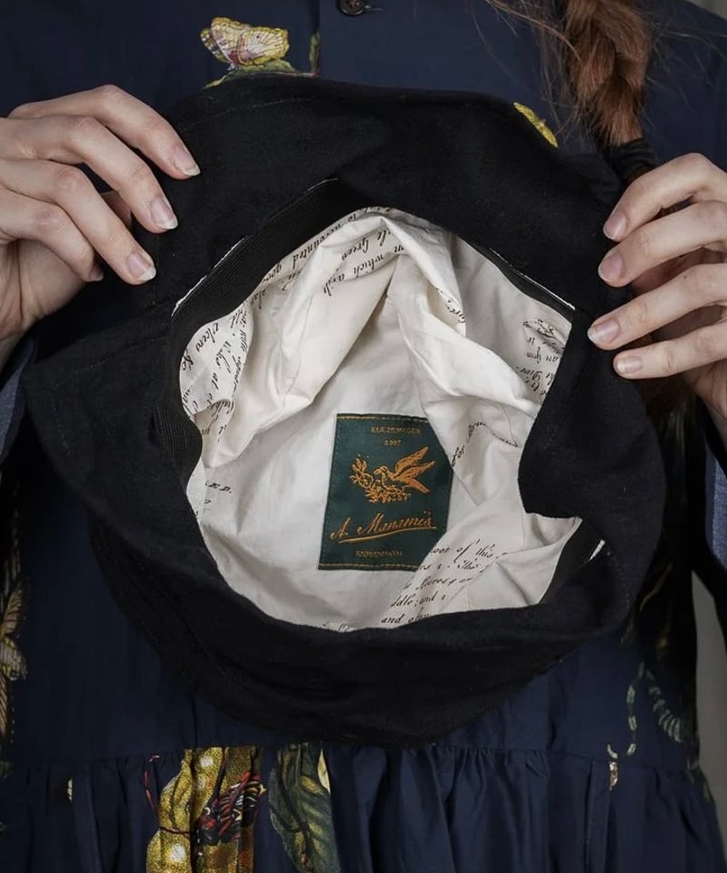 ALEKSANDR MANAMISアレクサンダーマナミ/ AM NEWSBOY CAP - C