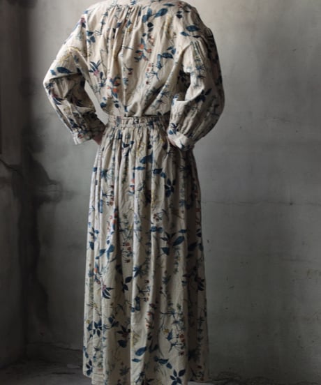 cavane キャヴァネ / Gatehered Petti Skirt linen&Cottonスカート/ ca-26049B