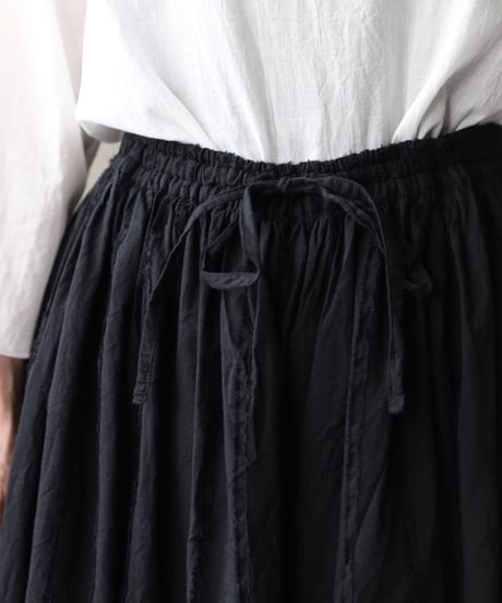 cavane キャヴァネ / Gatehered Petti Skirt Cotton100スカート/ca-25139