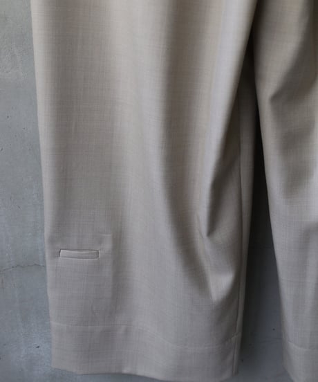 Dulcamara ドゥルカマラ /よそいきシンプル２タックワイドPT UNISEX / dl-25009(D125-P1153)