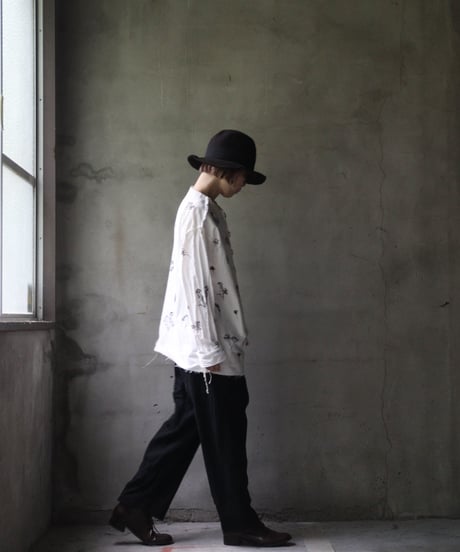 Cavalier Meiko Takahashi / Collarless garden shirt #39/ Me-23007