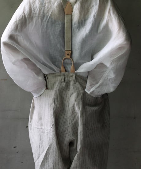 cavane キャヴァネ / Over-pants with suspenderパンツ / ca-25071