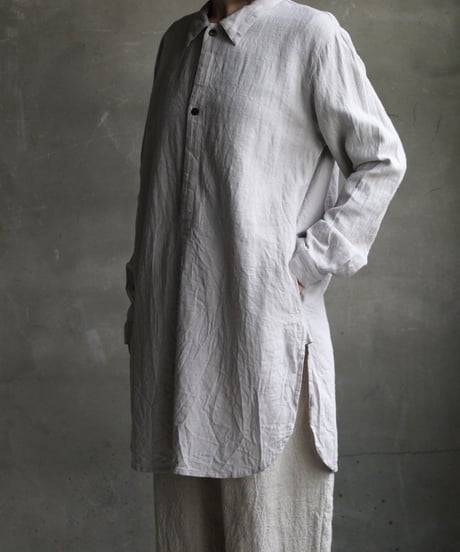 cavane キャヴァネ / Chemise Maison With Col Linen&Cottonシャツ / ca-24236
