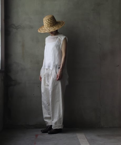 NATIVE VILLAGE ネイティブヴィレッジ / No.03/ peacefulness 平穏 ノースリーブレースブラウス/ na-25021