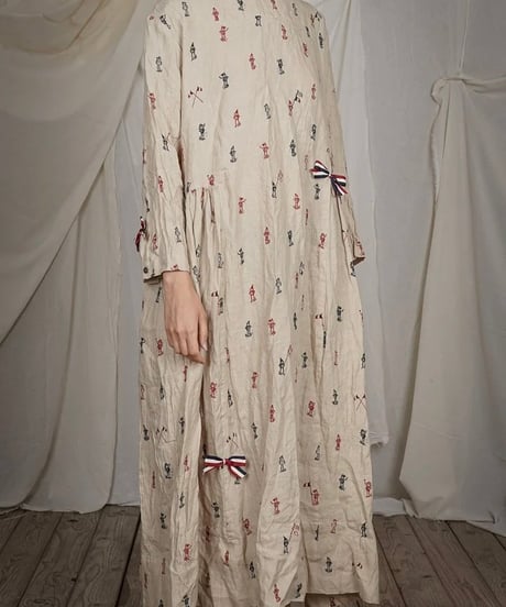 ALEKSANDR MANAMISアレクサンダーマナミ/ NO CIVILIZATION WIDE DRESSワンピース / am-26008