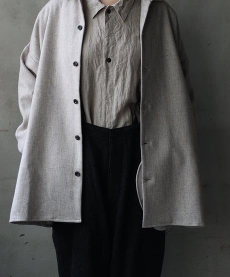cavane キャヴァネ / Over-Shirt JKジャケット / ca-24207A