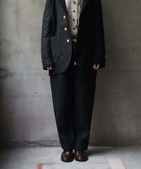 der antagonist デ アンタゴニスト / straight relaxed pantsパンツ  / P7BLSC23