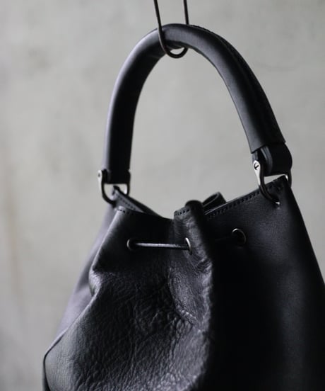 NOUSANノウザン/ Hand Bag With Strap BK鞄 / No-26001
