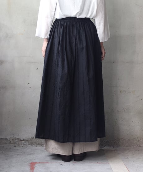 cavane キャヴァネ / Gatehered Petti Skirt Cotton100スカート/ca-25139