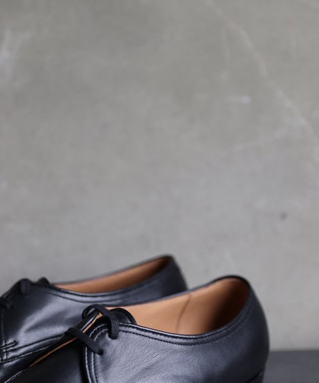 formeフォルメ/ Low shoes Lamb black goodyear / fo-25007(fm-137)