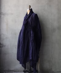 BIEK VERSTAPPEN ビーク フェルスタッペン / PURPLE FELTED LINEN SCARFスカーフ/ Bie-26000