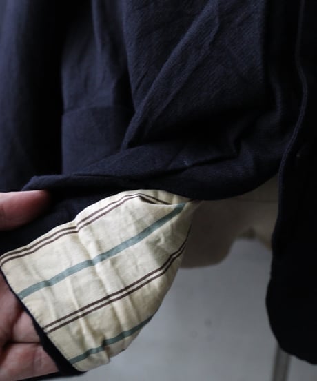 KLASICA クラシカ / Layerd front Short Jacket " ARDOISE "AX / kl-25034