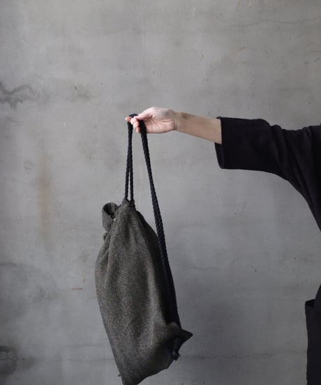 cavane キャヴァネ / Rope sack wool100バッグ/ ca-25170