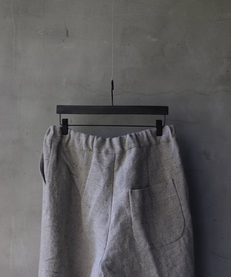 der antagonist デ アンタゴニスト / Trousers Belgian Linenパンツ/ P12HBLGM24/25