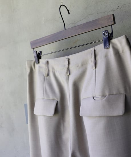 Dulcamara ドゥルカマラ /よそいきシンプル２タックワイドPT UNISEX / dl-25009(D125-P1153)