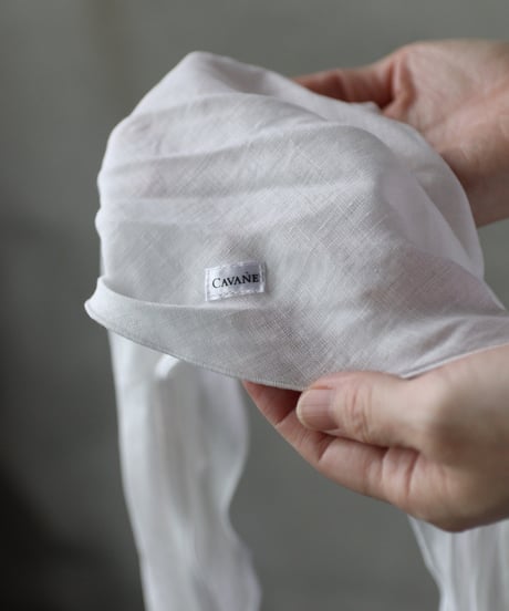 cavane キャヴァネ / Scarf linen100 limited スカーフ / ca-26074