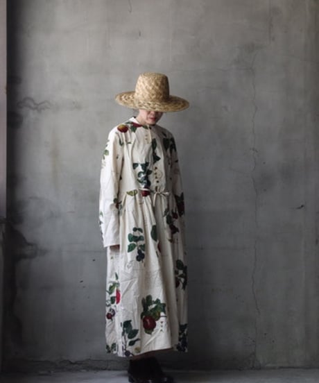 ALEKSANDR MANAMISアレクサンダーマナミ/ LES FRUITS LOOSE FRONT DRESSワンピース / am-26014