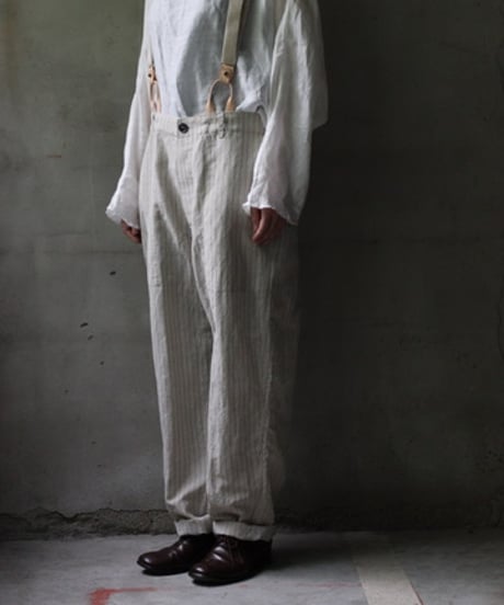 cavane キャヴァネ / Over-pants with suspenderパンツ / ca-25071