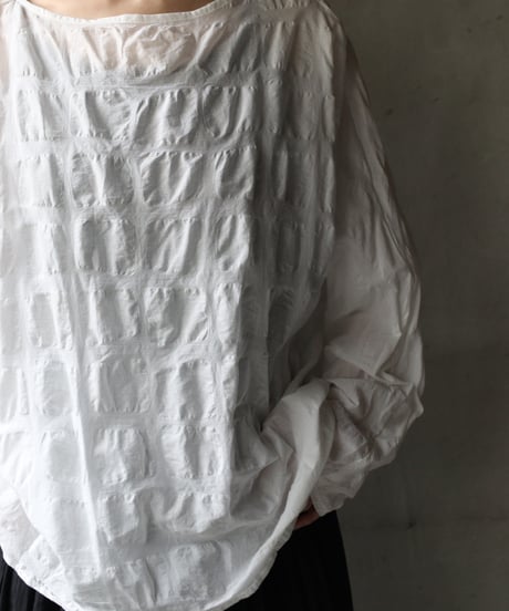 cavane キャヴァネ / Tunic long-sleeve cotton100シャツ / ca-26026