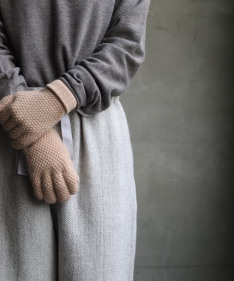 William Bruntonウィリアムブラントン / Cashmere Knit Glove手袋 / Wi-23003