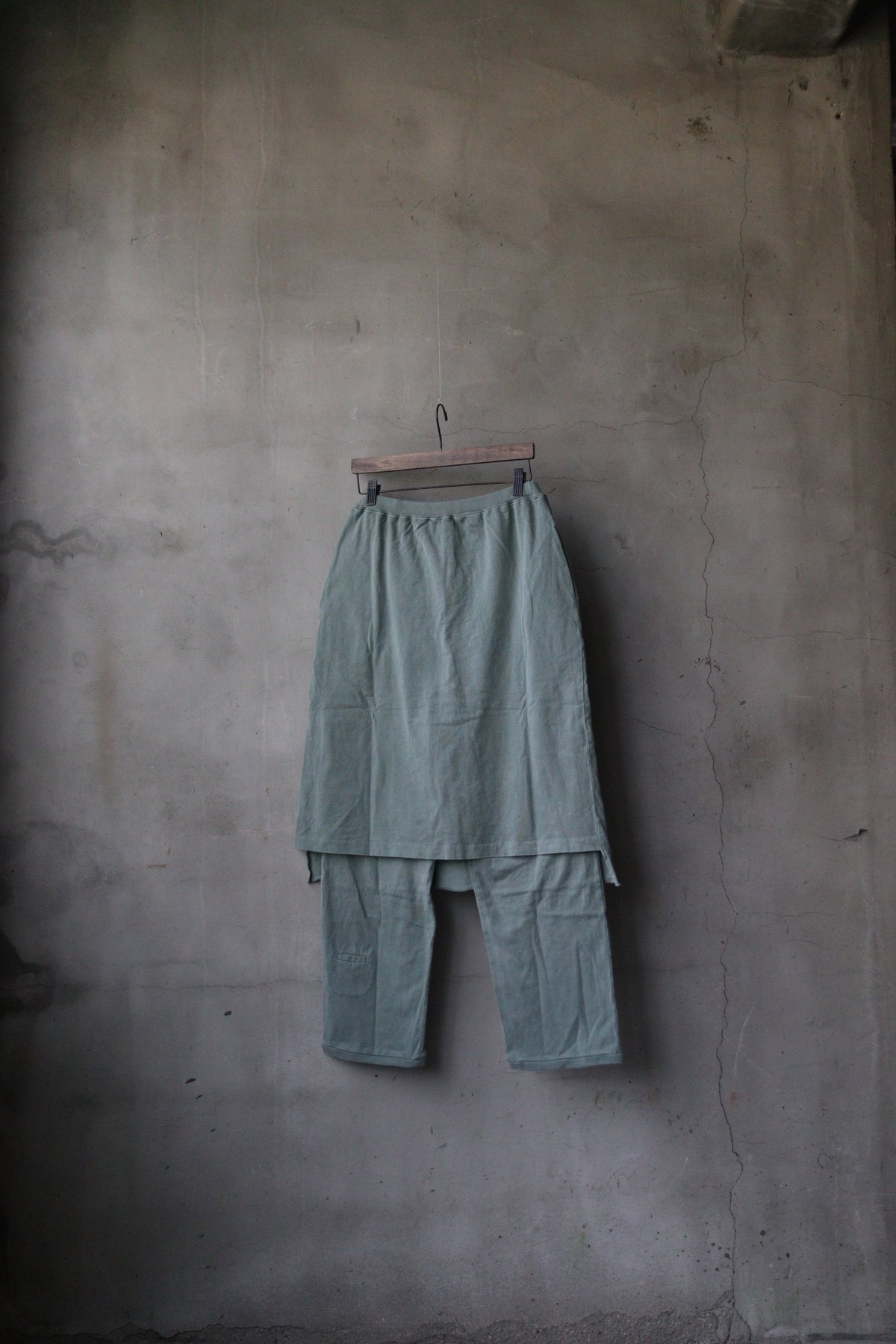 Dulcamara 18ss バックレイヤードコート Dulcamara 18ss バック
