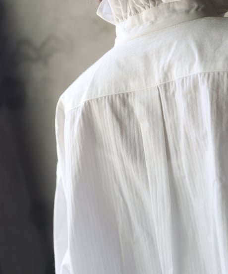NATIVE VILLAGE ネイティブヴィレッジ / Cotton.Hフリルスタンドオーバーシャツ / na-23018